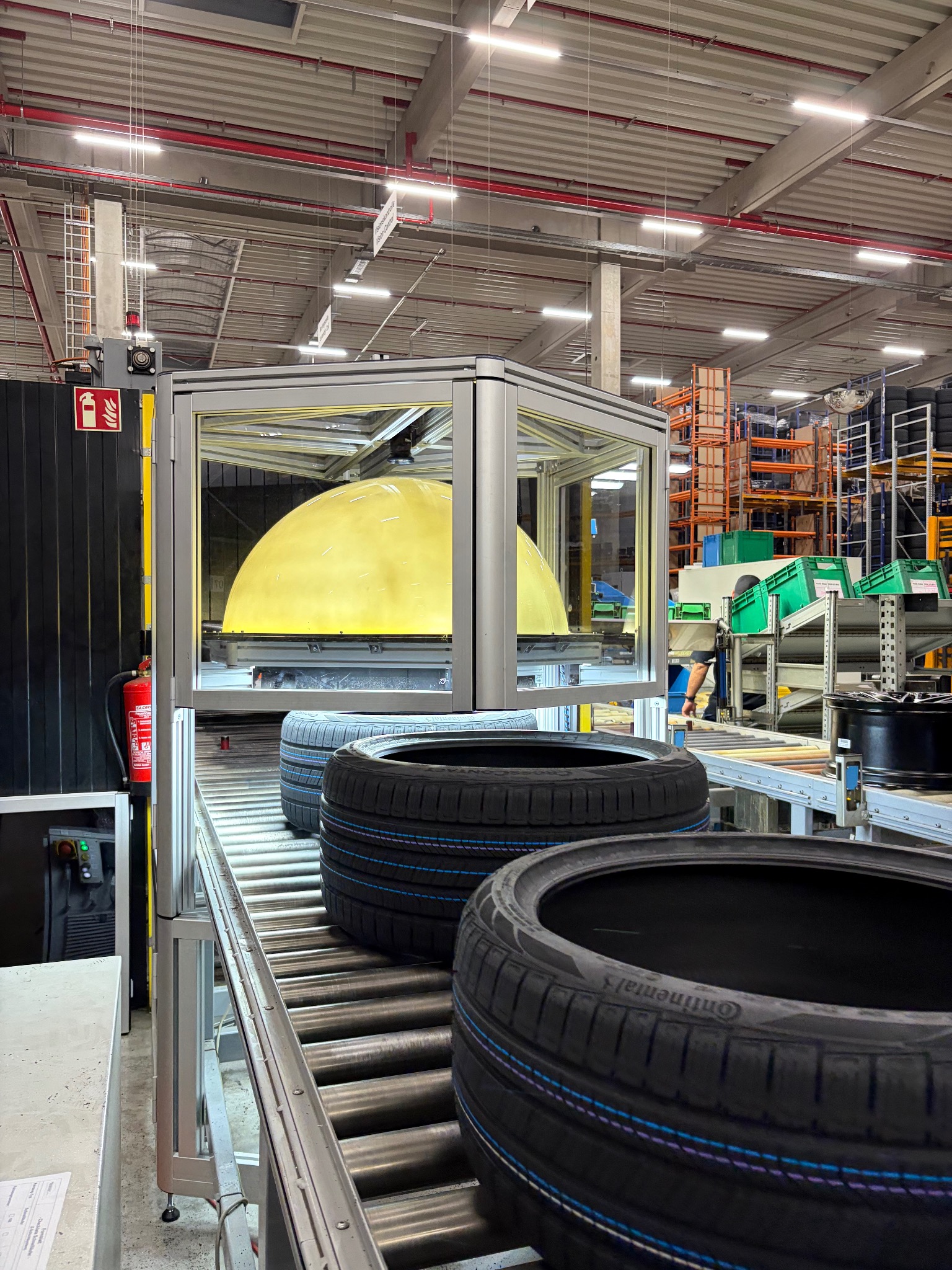 QBIC Tires im industriellen Einsatz